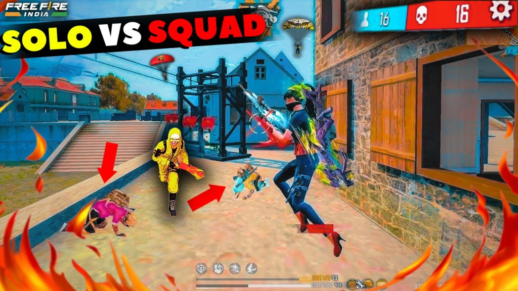 Best Characters in Free Fire for Solo vs Squad Mode