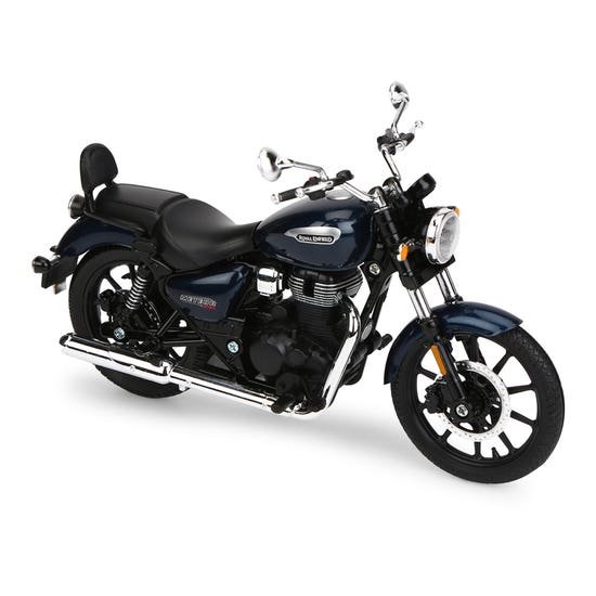 The Royal Enfield Scale Model Meteor 350 Stellar Blue