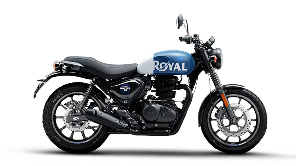 A Deep Dive into the Royal Enfield Hunter 350 Metro Rebel (Rebel Blue)