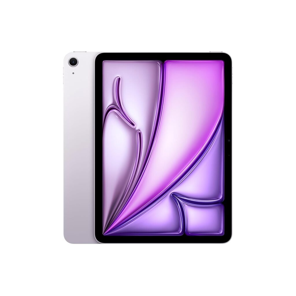 Apple iPad Air 11″ (M2): Liquid Retina Display, 512GB, Landscape 12MP Front Camera / 12MP Back Camera, Wi-Fi 6E, Touch ID, All-Day Battery Life — Purple