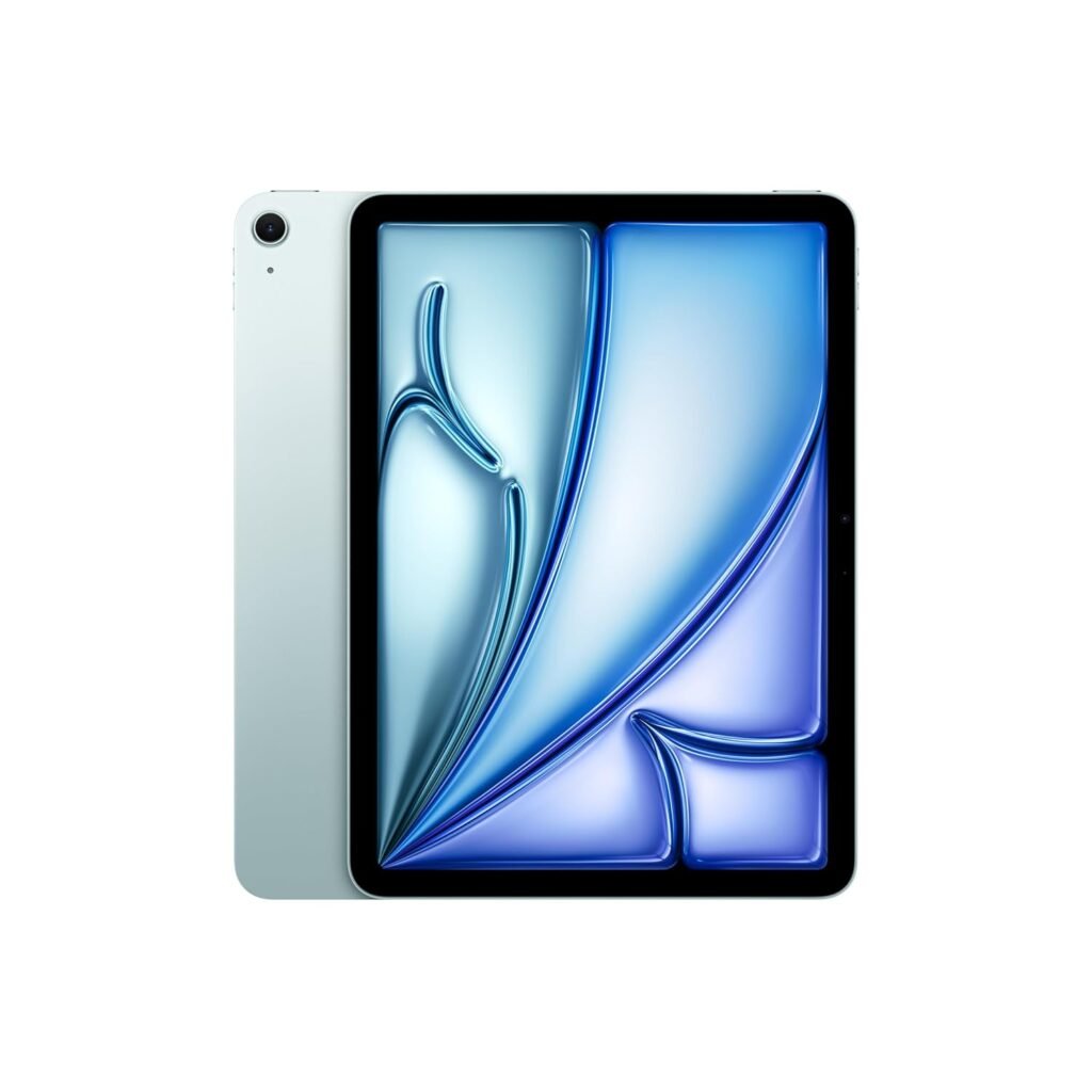 Apple iPad Air 11″ (M2): Liquid Retina Display, 512GB, Landscape 12MP Front Camera / 12MP Back Camera, Wi-Fi 6E, Touch ID, All-Day Battery Life — Blue