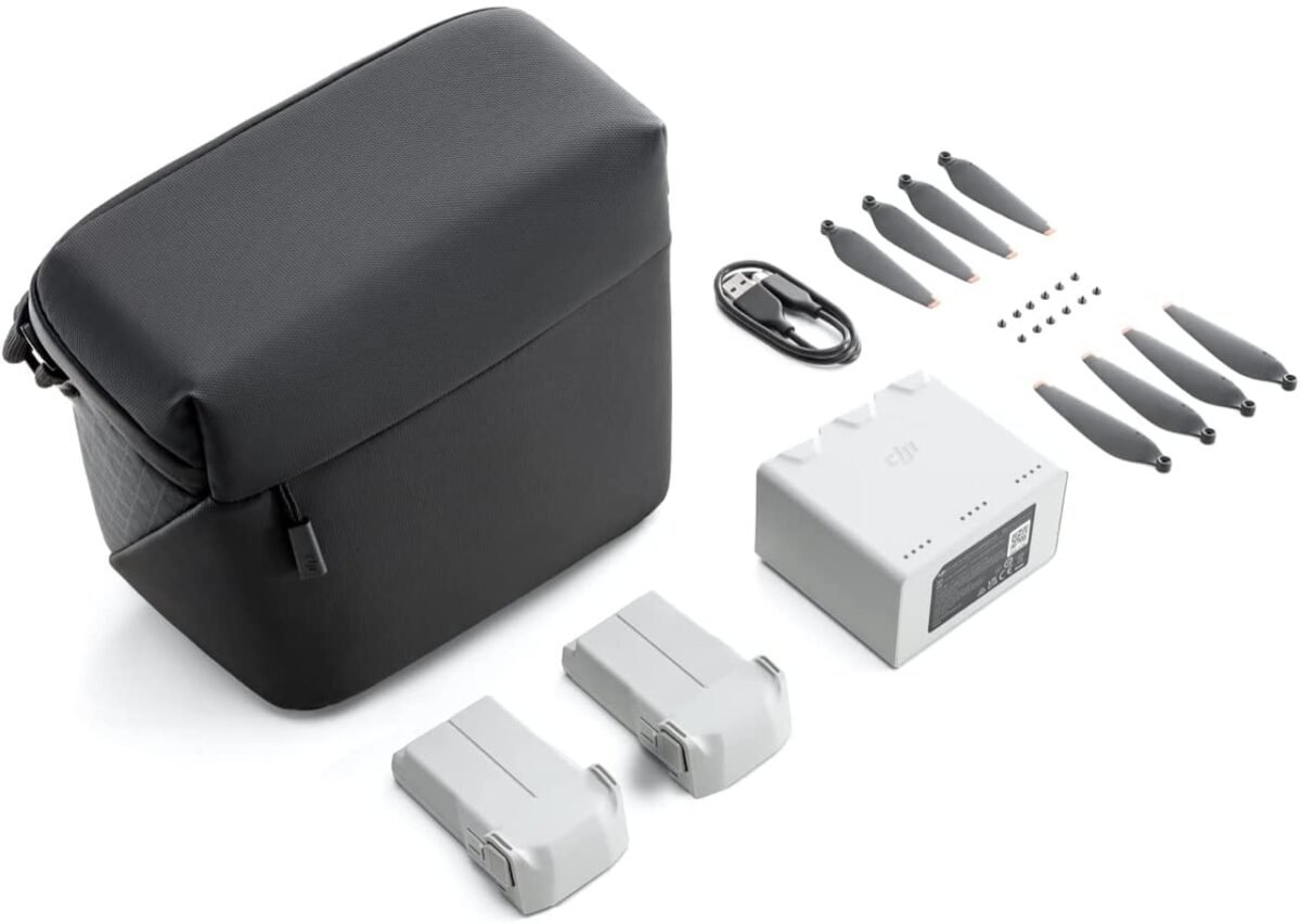 Careflection DJI Mini 3 Pro Fly More Kit Pro Plus, Includes Two Intelligent Batteries 47-Minutes Flight Time Plus, a Two-Way Charging Hub, Data Cable, Shoulder Bag, Spare...