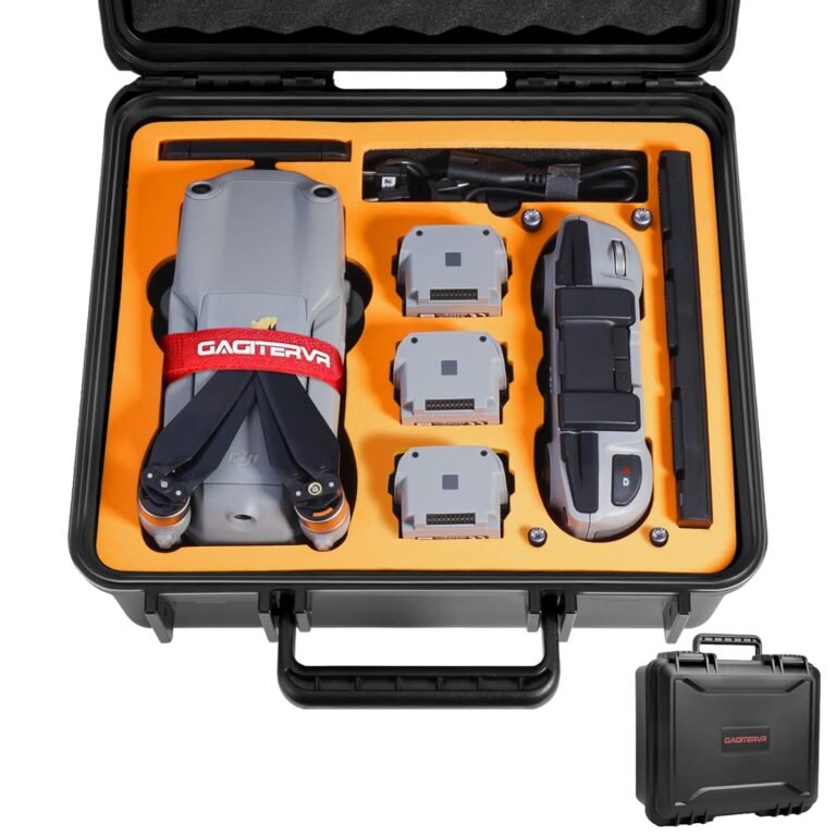 GAGITERVR Plastic Hard Travel Carrying Case For Dji Air 2S / Mavic Air 2 Drone And More Accessories, Waterproof And Anti-Drop All-Round Protection(Not Include Drones And...